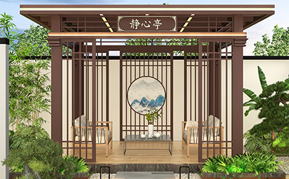 新中式涼亭
